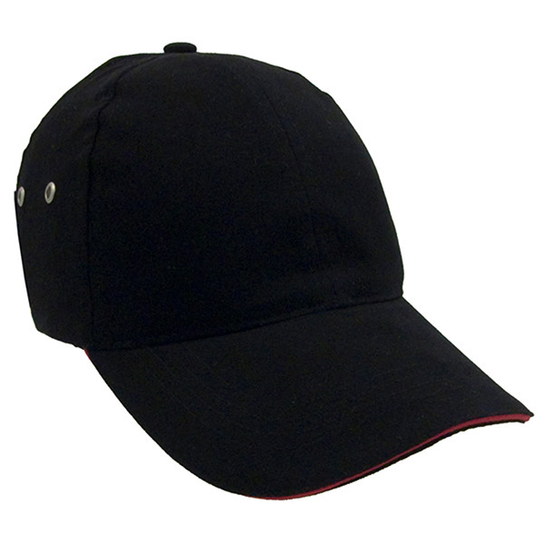 Constructed Lightweight Brushed Cotton Twill Sandwich Cap - Image 2