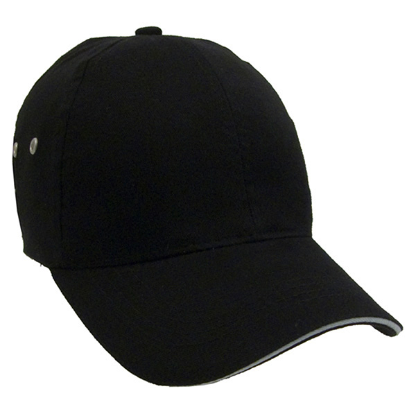 Constructed Lightweight Brushed Cotton Twill Sandwich Cap - Image 3