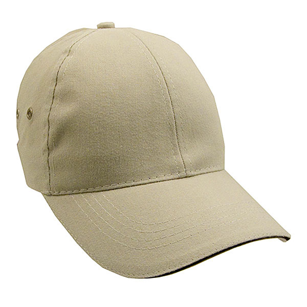 Constructed Lightweight Brushed Cotton Twill Sandwich Cap - Image 4