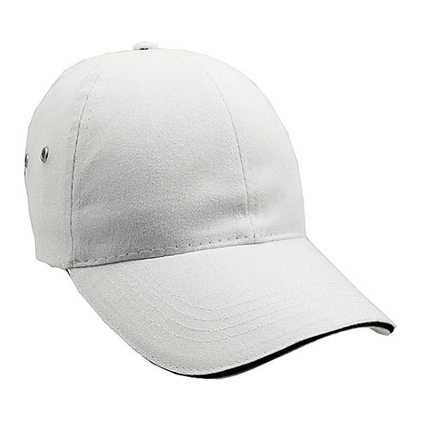 Constructed Lightweight Brushed Cotton Twill Sandwich Cap - Image 7