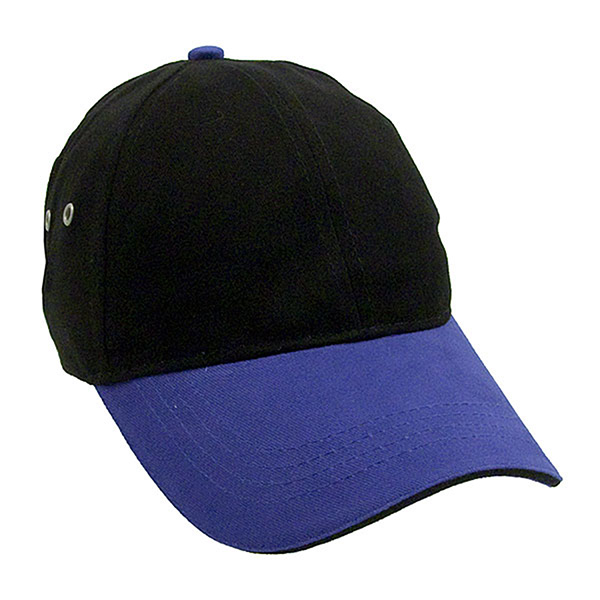 Constructed Lightweight Brushed Two Tone Cotton Twill Sandwich Cap - Image 7