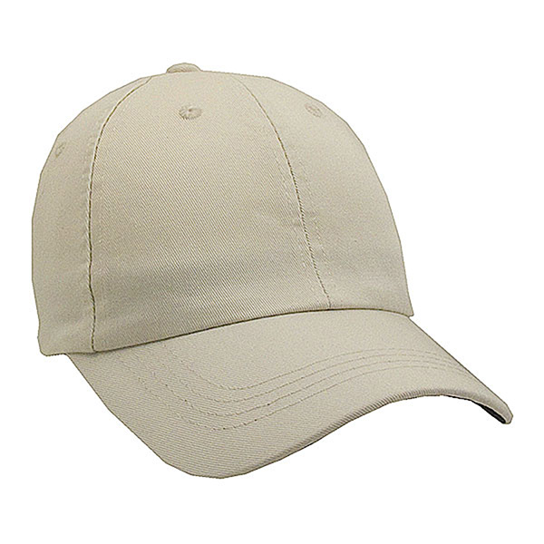 Unconstructed Chino Washed Cotton Twill Cap Brown - Image 2