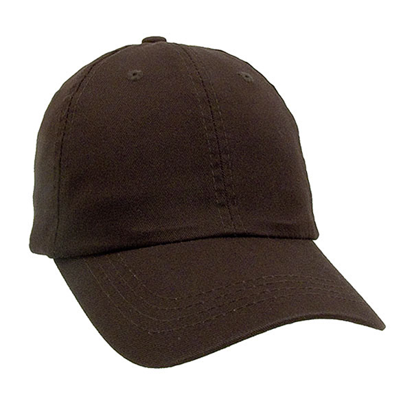 Unconstructed Chino Washed Cotton Twill Cap Brown - Image 8