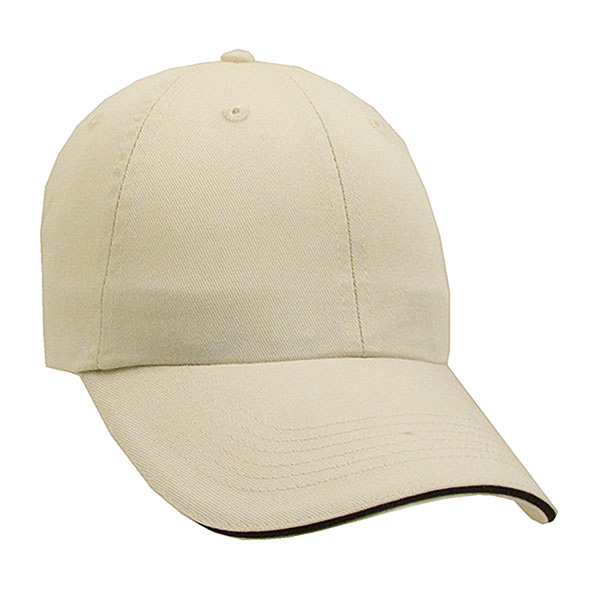 Unconstructed Chino Washed Cotton Twill Cap Black - Image 2