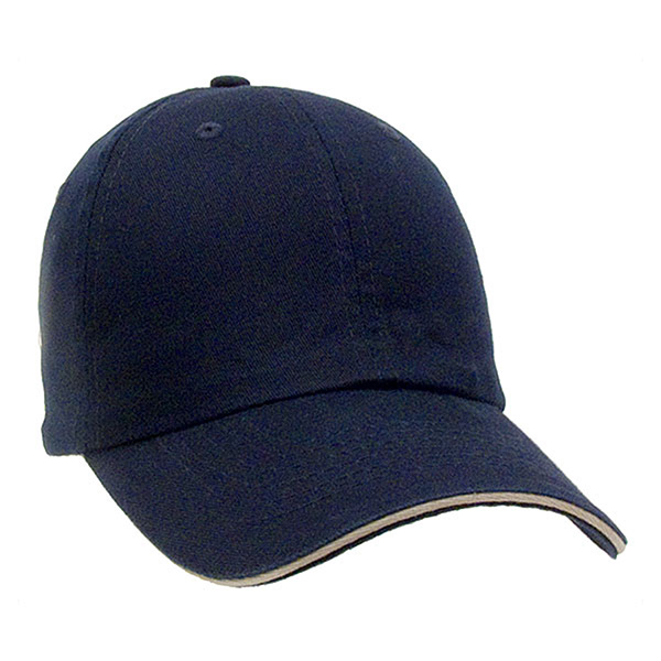 Unconstructed Chino Washed Cotton Twill Cap Black - Image 4