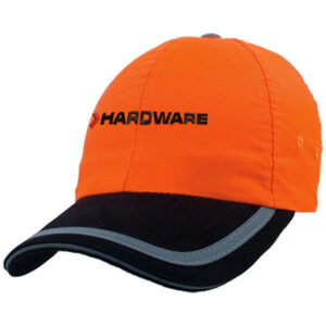 6 Panel Safety Cap - Embroidery Giveaways