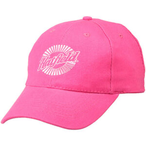 Pink Colored Brushed Cotton Twill Cap