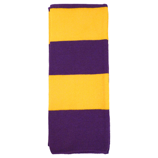 Striped Acrylic Scarf - Image 5