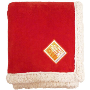 Deluxe Lambswool Lounge Throw- Embroidery Giveaways