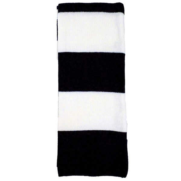 Striped Acrylic Scarf - Image 13