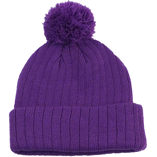 Beanie With Pom - Image 2
