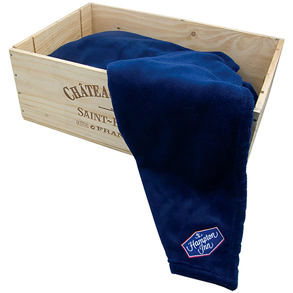 Extra Large Luxury Plush Blanket- Embroidery Giveaways