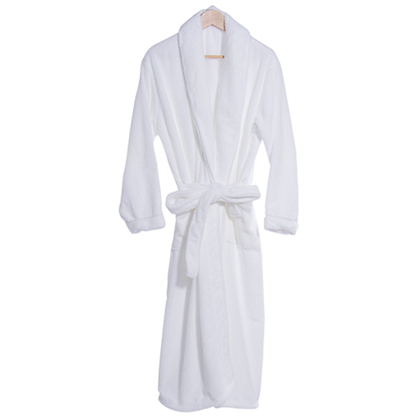 Coral Plush Robe With Trim (NEW) - Image 7