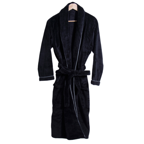 Coral Plush Robe With Trim (NEW) - Image 8