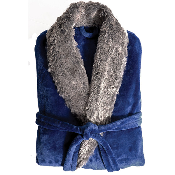 Plush Robe With Fur (NEW) - Image 3