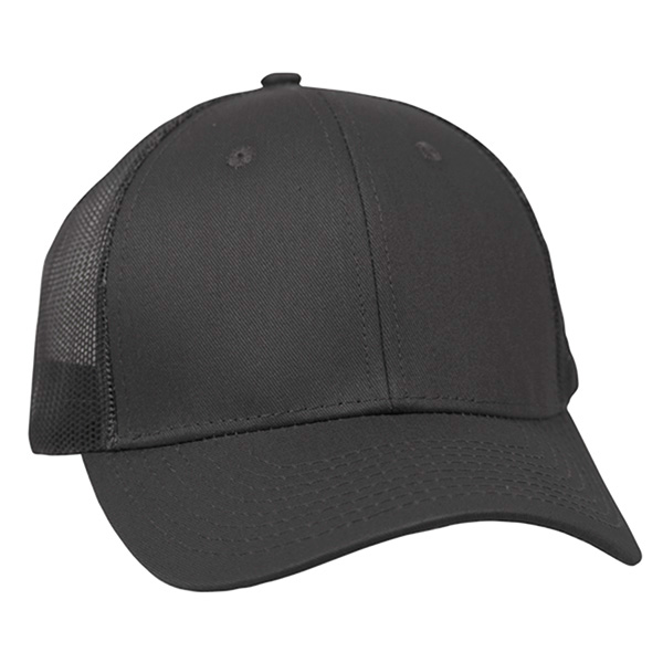 Twill Trucker Cap With Mesh (NEW) - Image 10