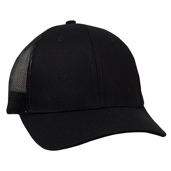 Twill Trucker Cap With Mesh (NEW) - Image 12