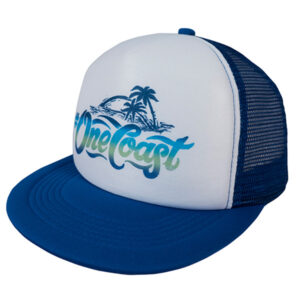 Foam Cap With Mesh New - Embroidery Giveaways