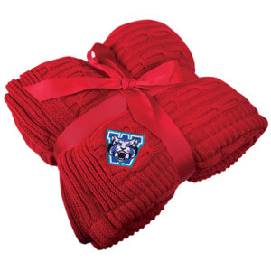Cable Knit Blanket- Embroidery Giveaways
