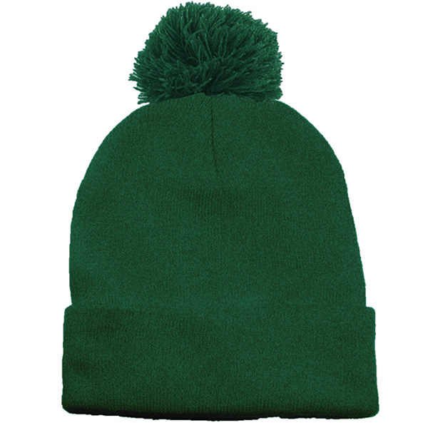 Long Knit Beanie With Pom (NEW) - Image 4