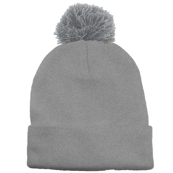 Long Knit Beanie With Pom (NEW) - Image 6