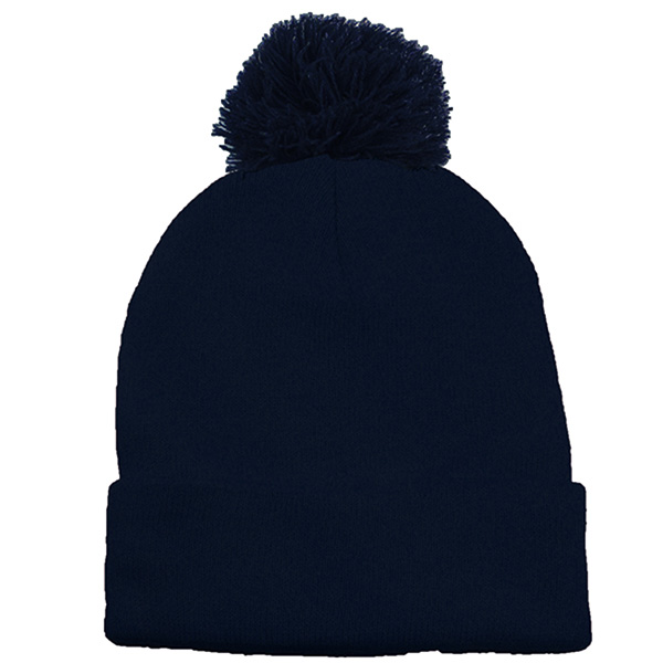 Long Knit Beanie With Pom (NEW) - Image 8