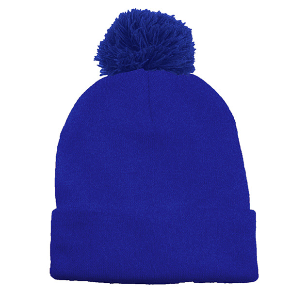 Long Knit Beanie With Pom (NEW) - Image 11
