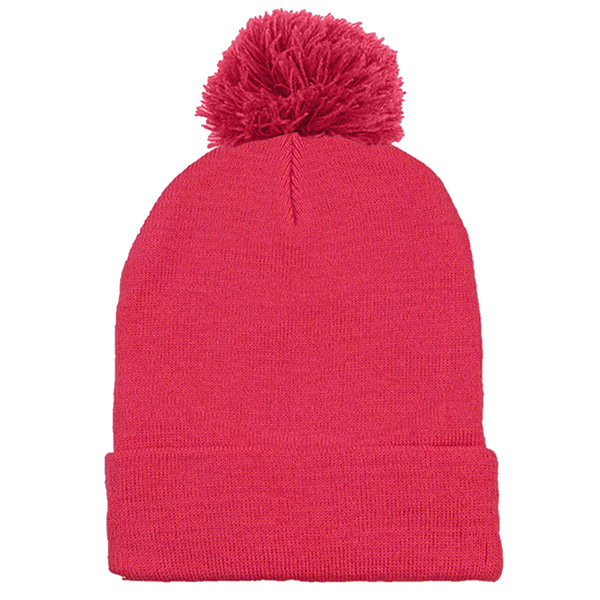 Long Knit Beanie With Pom (NEW) - Image 12