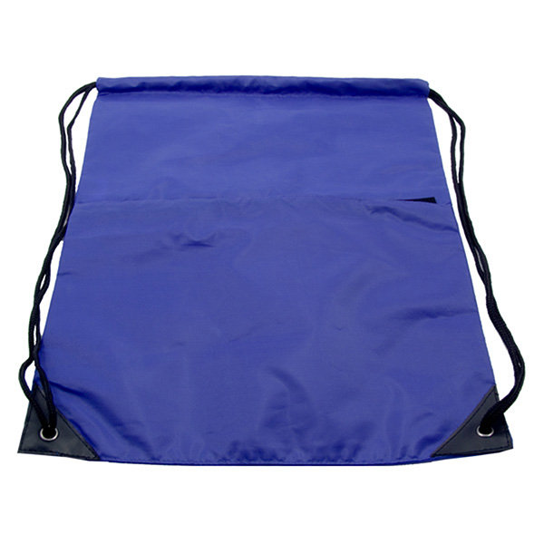 Drawstring Bag With Pocket - Image 5