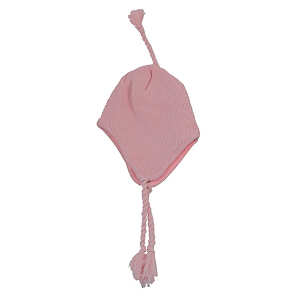 Knit Hat With Ear Flaps And Tassel - Image 4