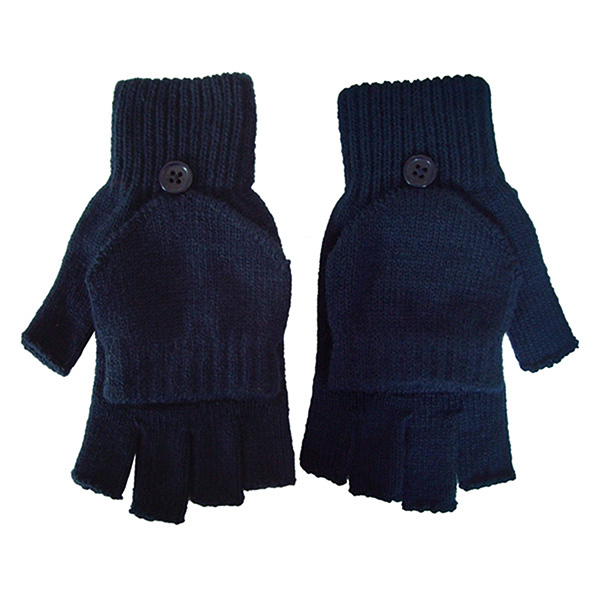 Fingerless Gloves With Flap - Image 5