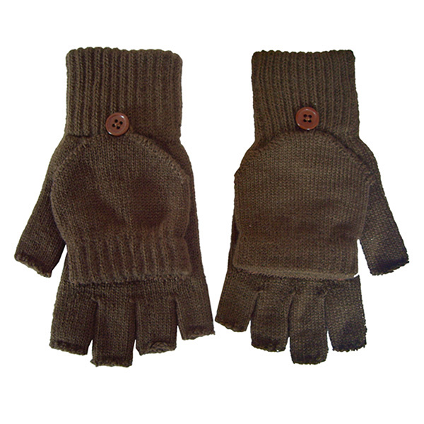 Fingerless Gloves With Flap - Image 8