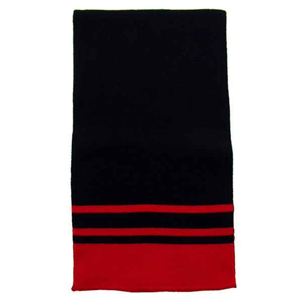 Deluxe Acrylic Scarf With Stripe - Image 2