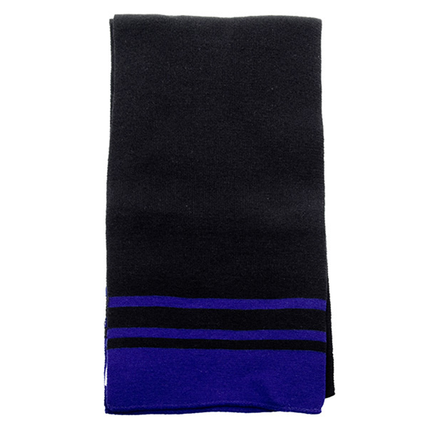 Deluxe Acrylic Scarf With Stripe - Image 3
