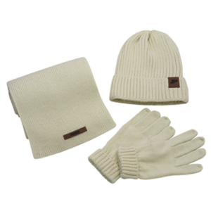 Deluxe Cable Knit Winter Set New - Embroidery Giveaways