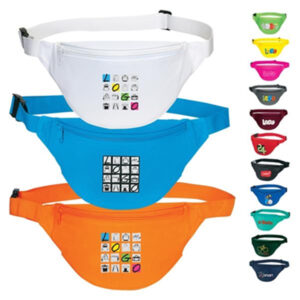 Zipper Fanny Pack Fp-2 - Embroidery Giveaways