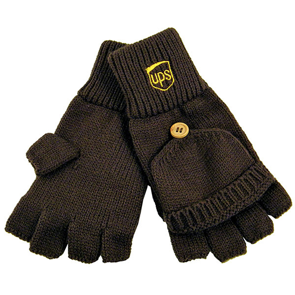 Fingerless Gloves With Flap- Embroidery Giveaways