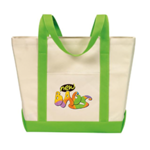 Two-tone Boat Tote Bag- Embroidery Giveaways